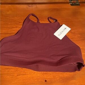Athleta Burgundy Sports Bra